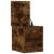 Cutie de depozitare, stejar fumuriu, 30x35x35 cm lemn prelucrat GartenMobel Dekor