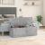 Cutie de depozitare, gri beton, 102x35x35 cm, lemn prelucrat GartenMobel Dekor
