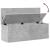 Cutie de depozitare, gri beton, 102x35x35 cm, lemn prelucrat GartenMobel Dekor