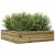 Jardinieră de grădină, 90x90x23 cm, lemn de pin impregnat GartenMobel Dekor