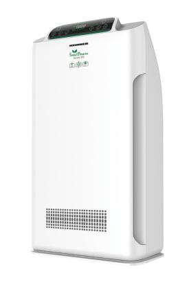 Purificator de aer Heinner HPA-318WIFI, CADR 318 m³/h, filtru compus cu ionizare, control touch & WiFi, mod silentios, 80W, alb, pentru spatii medii SafetyGuard Surveillance