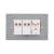 Intrerupator Mecanic 4 Posturi LUXION cu Rama din Sticla, Standard Italian, 3M SmartElectro IntelligentHouse