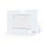 Intrerupator Dublu Mecanic LUXION cu Rama din Sticla, Standard Italian, 3M SmartElectro IntelligentHouse