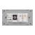 Priza Schuko + TV + Internet cu Rama Din Sticla LUXION, Standard Italian, 4M SmartElectro IntelligentHouse