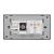 Priza Schuko + TV + Internet cu Rama Din Sticla LUXION, Standard Italian, 4M SmartElectro IntelligentHouse