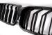 Grile Centrale cu LED BMW Seria 5 G30 G31 (2017-2019) Negru Lucios Performance AutoTuning