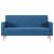 Canapea din material textil albastru GartenMobel Dekor