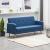 Canapea din material textil albastru GartenMobel Dekor