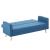 Canapea din material textil albastru GartenMobel Dekor