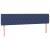 Pat box spring cu saltea, albastru, 120x190 cm, material textil GartenMobel Dekor