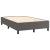 Pat box spring cu saltea, gri, 120x190 cm, piele ecologică GartenMobel Dekor