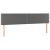 Pat box spring cu saltea, gri, 120x190 cm, piele ecologică GartenMobel Dekor