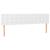 Pat box spring cu saltea, alb, 120x190 cm, piele ecologică GartenMobel Dekor