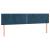 Pat box spring cu saltea, albastru închis, 120x190 cm, catifea GartenMobel Dekor