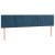 Pat box spring cu saltea, albastru închis, 120x190 cm, catifea GartenMobel Dekor