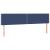 Pat box spring cu saltea, albastru, 120x190 cm, material textil GartenMobel Dekor