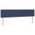Pat box spring cu saltea, albastru, 120x190 cm, material textil GartenMobel Dekor