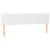 Pat box spring cu saltea, alb, 120x190 cm, piele ecologică GartenMobel Dekor