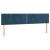 Pat box spring cu saltea, albastru închis, 120x190 cm, catifea GartenMobel Dekor