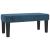 Pat box spring cu saltea, albastru închis, 120x190 cm, catifea GartenMobel Dekor