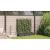 Ghiveci de grădină cu trellis 3 pcs Negru 120 x 40 x 125.5 cm GartenMobel Dekor