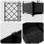 Ghiveci de grădină cu trellis 3 pcs Negru 120 x 40 x 125.5 cm GartenMobel Dekor