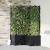Ghiveci de grădină cu trellis 3 pcs Negru 80 x 80 x 143 cm PP GartenMobel Dekor