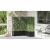 Ghiveci de grădină cu trellis 5 pcs Negru 120 x 120 x 143 cm PP GartenMobel Dekor