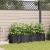 Ghivece pentru grădină Negru 160 x 40 x 37.5 cm Oțel GartenMobel Dekor