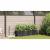 Ghivece pentru grădină Negru 160 x 40 x 37.5 cm Oțel GartenMobel Dekor