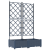 Ghiveci de grădină cu trellis 2 pcs Gri 80 x 40 x 125.5 cm PP GartenMobel Dekor
