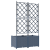 Ghiveci de grădină cu trellis 2 pcs Gri 80 x 40 x 143 cm PP GartenMobel Dekor