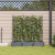 Ghiveci de grădină cu trellis 3 pcs Gri 120 x 40 x 125.5 cm PP GartenMobel Dekor