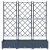 Ghiveci de grădină cu trellis 3 pcs Gri 120 x 40 x 125.5 cm PP GartenMobel Dekor