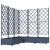 Ghiveci de grădină cu trellis 5 pcs Gri 120 x 120 x 125.5 cm PP GartenMobel Dekor