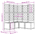 Ghiveci de grădină cu trellis 5 pcs Gri 120 x 120 x 143 cm PP GartenMobel Dekor