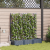 Ghivece pentru grădină Gri 120 x 40 x 126 cm Oțel GartenMobel Dekor