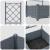 Ghiveci de grădină cu trellis Gri deschis 40 x 40 x 125.5 cm PP GartenMobel Dekor