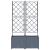 Ghiveci de grădină cu trellis 2 pcs Gri deschis GartenMobel Dekor