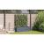 Ghiveci de grădină cu trellis 3 pcs Gri deschis GartenMobel Dekor