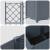 Ghiveci de grădină cu trellis 3 pcs Gri deschis GartenMobel Dekor