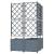 Ghiveci de grădină cu trellis 3 pcs Gri deschis GartenMobel Dekor