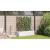 Ghiveci de grădină cu trellis 3 pcs Alb 120 x 40 x 143 cm PP GartenMobel Dekor