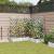 Ghiveci de grădină cu trellis 5 pcs Alb 120 x 120 x 125.5 cm PP GartenMobel Dekor