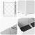 Ghiveci de grădină cu trellis 5 pcs Alb 120 x 120 x 143 cm PP GartenMobel Dekor