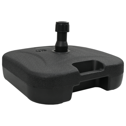Bază pentru parasolar în aer liber Negru 45 x 45 x 29.5 cm GartenMobel Dekor