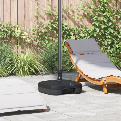 Bază pentru parasolar în aer liber Negru 45 x 45 x 29.5 cm GartenMobel Dekor