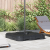 Set Bază Umbrelă 2 pcs Negru 88.5 x 88.5 x 12 cm Plastic GartenMobel Dekor