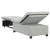 Canapea extensibilă Gri deschis 67 x 194 x 38 cm Catifea GartenMobel Dekor