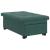 Canapea extensibilă Verde închis 67 x 194 x 38 cm Catifea GartenMobel Dekor